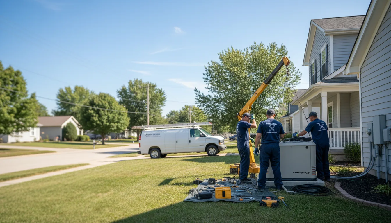 Generator Installation in Webster, WI near me